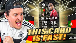 This CARD is FAST 85 SIGNATURE Martins Review FIFA 22 Ultimate Team [upl. by Yurik349]