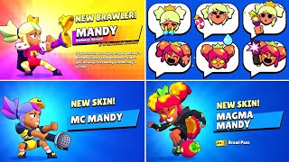 MANDY  Skins Animation Unlocking Losing Winning amp Animated Pins  CandyLand [upl. by Annoyt230]