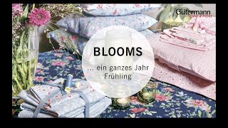 Gütermann ring a roses BLOOMS fabric collection [upl. by Eladnek783]