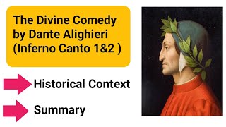 The Divine Comedy by Dante Alighieri Inferno canto 1 and 2 [upl. by Mcgaw]