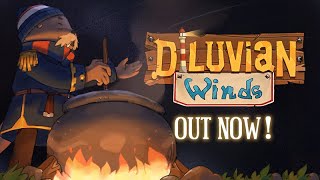 DILUVIAN WINDS  Full Release Trailer  Cozy City Builder [upl. by Orlov607]