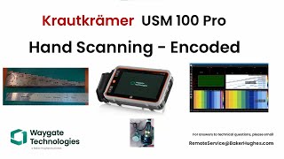 Waygate Technologies  USM100 Hand Scanning Encoded [upl. by Helgeson]