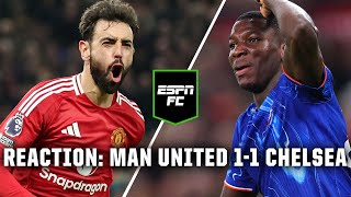 Manchester United vs Chelsea reaction ‘Maresca’s key players had HORRIBLE games’  ESPN FC [upl. by Mcclees]