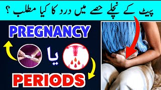 Pait K Nichly Hisy Me Dard Trying To Conceive Abdominal Pain During Early Pregnancy Periods [upl. by Trakas9]