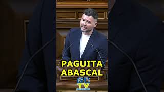 quotAlgunos MENAs han cotizado más que Abascalquot Gabriel Rufián pp psoe vox sumar [upl. by Fortier]