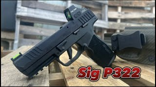 Sig P322  Initial Issues amp the Fix [upl. by Araik]