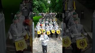 Preußens Gloria  Ehrenformation der Bundeswehr 🦅🇩🇪wachbataillon militär soldaten parade [upl. by Olfe]