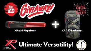 XP Pinpointer amp Backpack Giveaway [upl. by Raval627]