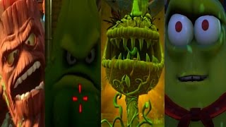 PvZ Garden Warfare 2 ALL SUPER BRAINZ Quest BOSSES CRAAZZY STORY MODE [upl. by Briano]