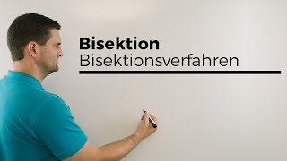 Bisektion Bisektionsverfahren Intervallhalbierung Gleichungen lösen  Mathe by Daniel Jung [upl. by Gaspard871]