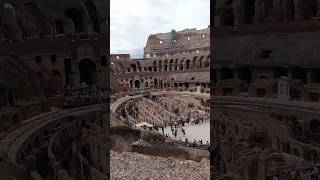 Colosseum is an elliptical amphitheatre in the centre of the city of Rome Italy travel europe [upl. by Ahsotal]