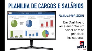 Planilha Plano de Cargos e Salários  Dashboard [upl. by Naut734]