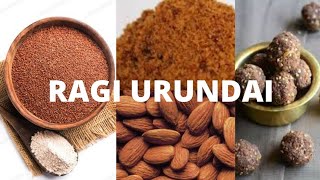 Healthy Recipe Ragi urundai [upl. by Ameehs]