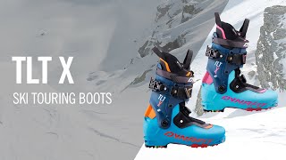 TLT X  Light and performance oriented ski touring boot  3D Animation  DYNAFIT [upl. by Aihsenat45]