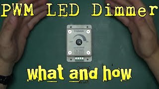 017  PWM LED dimmer a look inside [upl. by Antonino]