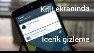 Samsung serilerinde kilit ekranı içerik gizleme [upl. by Ennahoj257]