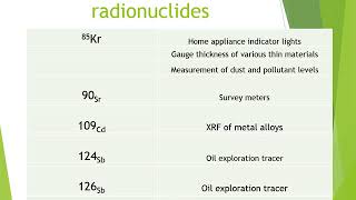 Radiotracers and their Industrial Applications Analytical Chemistry [upl. by Eihtur773]