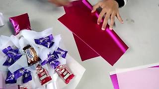 Simple Chocolate Bouquet Tutorial [upl. by Mirisola]