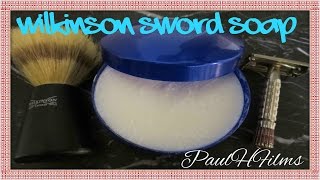 Gillette SuperSpeed Red Tip  Wilkinson Sword Shaving Soap [upl. by Yalc]