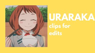 BNHA URARAKA clips for edits [upl. by Nedla95]