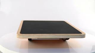 Balance Board Rectangular Wooden [upl. by Leilah933]