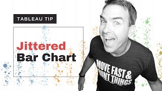 How I Create a JITTERED BAR CHART in Tableau [upl. by Lukasz378]