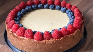 Classic New York Cheesecake – My GoTo Recipe for Special Occasions newyorkcheesecake birthdaycake [upl. by Airb634]