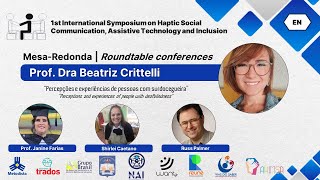 EN  USA 1st Gepicsh Symposium  Roundtable conferences  Perceptions of people with deafblindness [upl. by Nossaj]