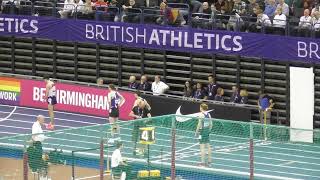 800m men final British Indoor Championships 18th February 2024 [upl. by Lindner895]