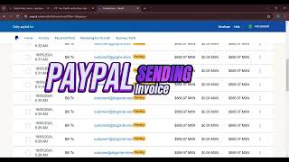 INVOICE SENDING PAYPAL ‍কিনুন ঘরে বসে  Old PayPal take from home [upl. by Zerelda693]