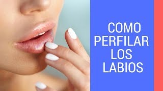 Perfilamiento y proyeccion de labios  Rejuvenecete® [upl. by Ayotl]