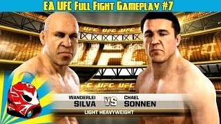 Wanderlei Silva vs Chael Sonnen Full Fight  EA Sports UFC 2014 Gameplay Xbox One [upl. by Carbone]