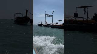 Thailand LongTail Boat Trip Krabi to Railay [upl. by Macri372]