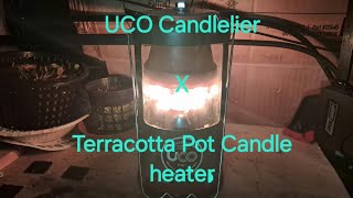 Terracotta Uco clay pot candle heater truck camper test and build [upl. by Latt]