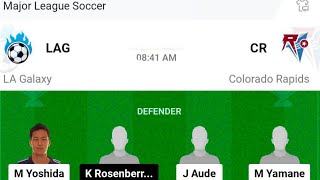 LAG vs CR Dream11 Prediction  LAG vs CR Major League Soccer Football Match  CR vs LAG Today Match [upl. by Sam]