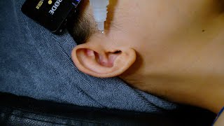 ASMR Clean your ears with soap bubbles its really relaxing [upl. by Itisahc297]