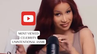 Most Viewed Celebrity Unintentional ASMR kimkardashian cardib kyliejenner selenagomez [upl. by Iduj830]