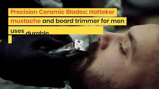 Hatteker Men’s Hair Cutting Kit Cordless Clipper Review [upl. by Notsnarc]