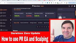 Darwinex Zero Update  How I am using the profit retriever EA to scalp the market [upl. by Kane]