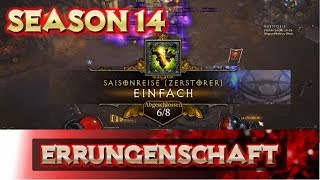 Diablo 3 Saison 19  1 Errungenschaft Garantiert abschließen  Saisonreise  Season 19  Guide [upl. by Aniled]