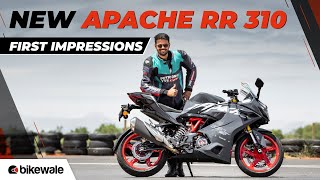 New TVS Apache RR 310 Walkaround  New Features Top Speed Winglets Specs amp More  BikeWale [upl. by Nyrehtac44]