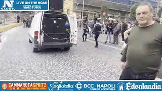 Napoli1°maggioIn piazza anche i movimenti disoccupati con rete Palestina e studenti [upl. by Llabmik]