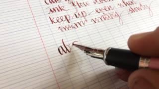 Another demo of handwriting with the Zebra G nib in a Jinhao x750 [upl. by Lewendal294]