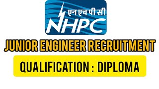 NHPC Recruitment  Number of Vacancies [upl. by Ahseit]