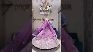 Rad lehenga designs Amar shop har prakar ke lehenge uplabdh hai 1million wedding viralvideo vr [upl. by Lizzy]