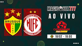 JOGO COMPLETO BRUSQUE X HERCÍLIO LUZ  9ª RODADA  CATARINENSE 2024 [upl. by Dorolice354]