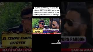 Gloria olangi abimisi ba audio ya koffi Olomide azosenga Fally Ipupa pardon aza Roi ya musique [upl. by Apfelstadt53]