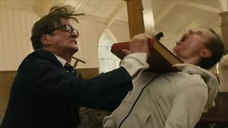 Kingsman 1 church fight cradles [upl. by Nilyahs975]