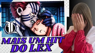 ♪ Akaza e Koyuki 😈💔  Garoto Mal Não Sabe Amar Demon Slayer  LexClash REACT [upl. by Nauqat]