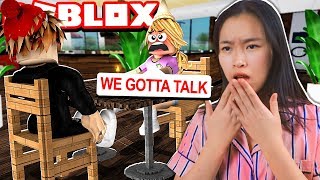 I confronted my EX BOYFRIEND Roblox Bloxburg Roleplay [upl. by Ettelrac239]